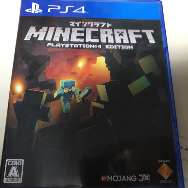 PlayStation4(プレイステーション4)のPS4 マインクラフト エンタメ/ホビーのゲームソフト/ゲーム機本体(家庭用ゲームソフト)の商品写真