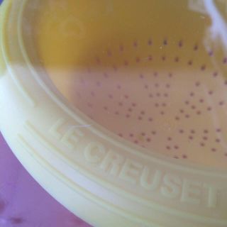 ルクルーゼ(LE CREUSET)のルクルーゼ イエロー☆シリコン製ザル(その他)