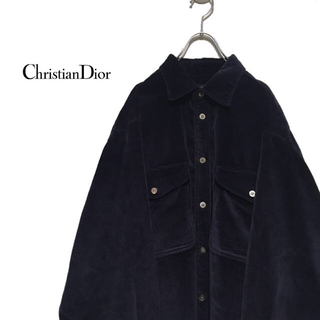 クリスチャンディオール(Christian Dior)のChristian Dior クリスチャンディオール コーデュロイシャツ(シャツ)
