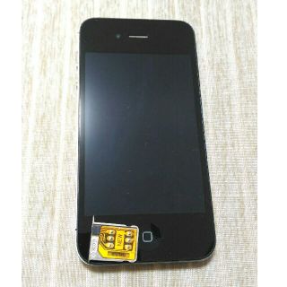 アイフォーン(iPhone)のiPhone4s 32GB ソフトバンク→ドコモ変換アダプタ有り(スマートフォン本体)