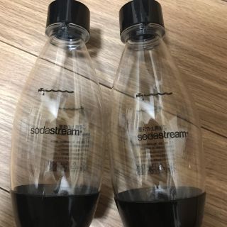 ソーダストリーム　ヒューズボトル　500ml 2本セット　ブラック(その他)