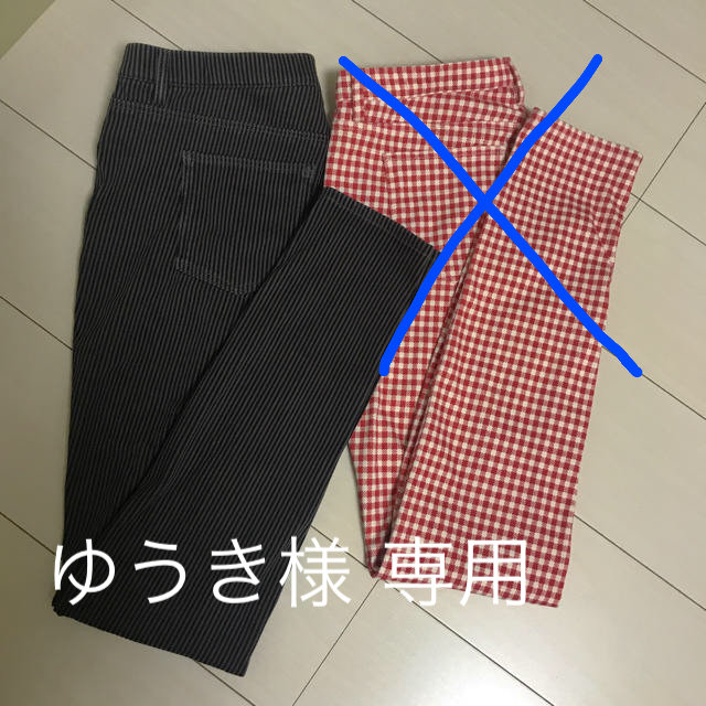 UNIQLO(ユニクロ)の✴︎ゆうき様 専用✴︎ UNIQLO ストレッチパンツ グレー レディースのパンツ(スキニーパンツ)の商品写真