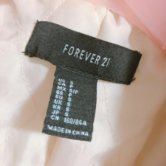 FOREVER 21(フォーエバートゥエンティーワン)の♡forever21 ピンクライダース♡ レディースのジャケット/アウター(ライダースジャケット)の商品写真