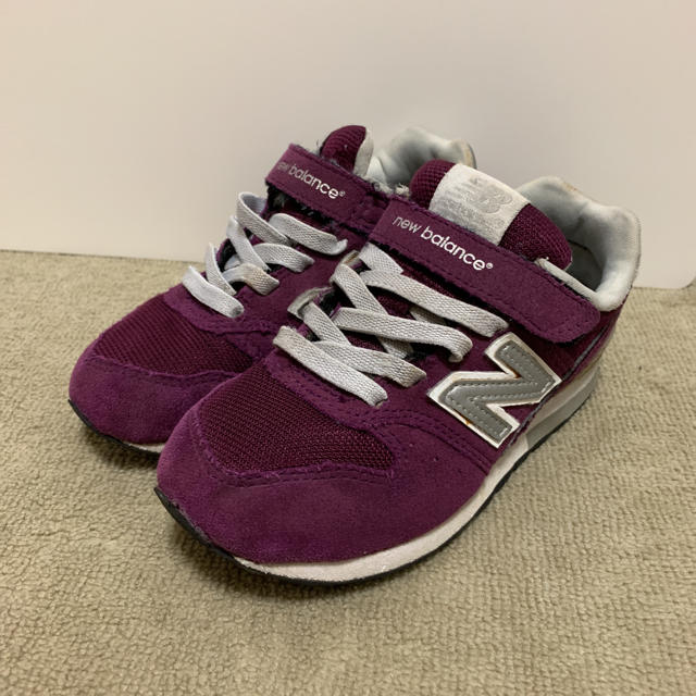 New Balance(ニューバランス)のニューバランス 996 キッズ 18 パープル キッズ/ベビー/マタニティのキッズ靴/シューズ(15cm~)(スニーカー)の商品写真