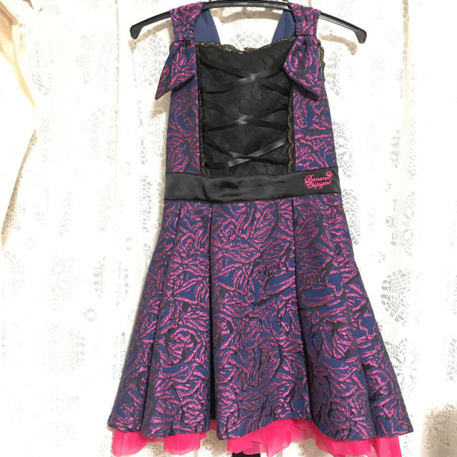 BANANA CHIPS(バナナチップス)のバナチ♡ワンピ♡ドレス キッズ/ベビー/マタニティのキッズ服女の子用(90cm~)(ワンピース)の商品写真