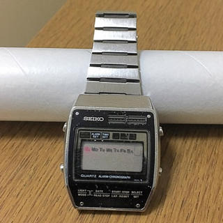 セイコー(SEIKO)のデジタル クロノグラフ メンズクオーツ(腕時計(デジタル))