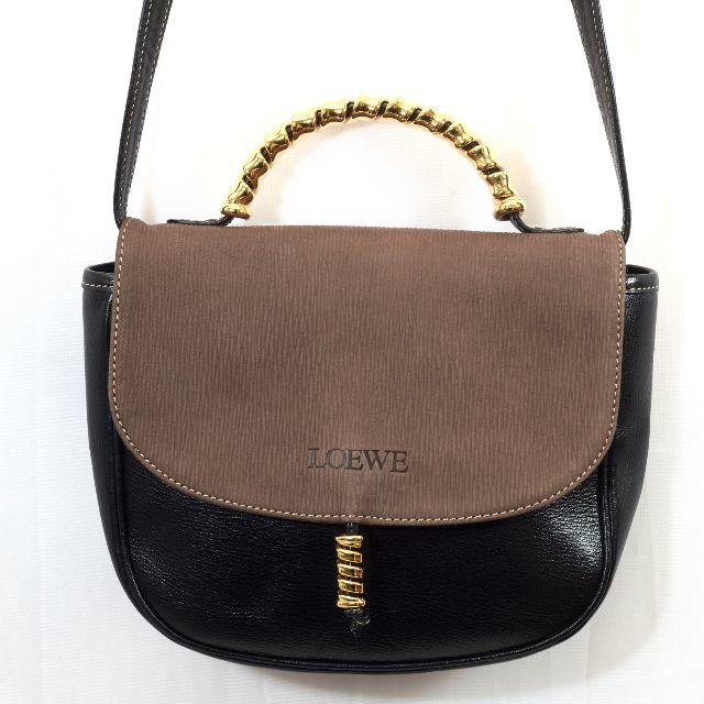 【希少レア】◆美品 ヴィンテージ ロエベ ベラスケス2wayバック LOEWE