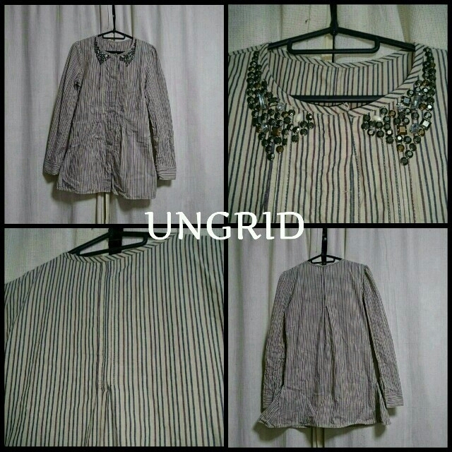 Ungrid(アングリッド)のチュニックシャツ■UNGRID レディースのトップス(シャツ/ブラウス(長袖/七分))の商品写真