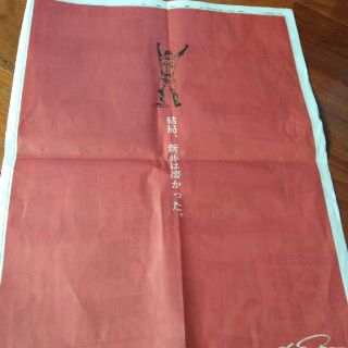 広島カープ　中国新聞　黒田博樹(記念品/関連グッズ)