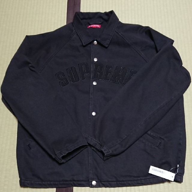 Supreme - Snap Front Twill Jacket  XL