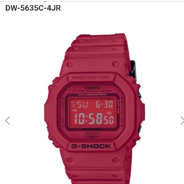 G-SHOCK(ジーショック)のDW - 5635C- 4JR メンズの時計(腕時計(デジタル))の商品写真