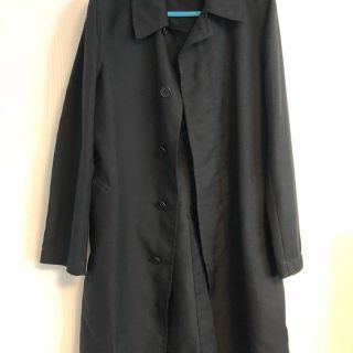 ブラックコムデギャルソン(BLACK COMME des GARCONS)のブラック・コム・デ・ギャルソンのステンカラーコート(ステンカラーコート)