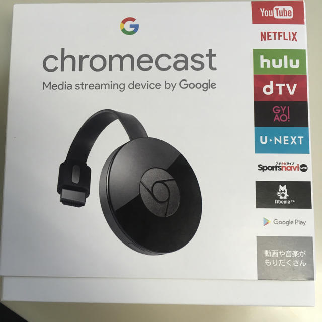 ANDROID(アンドロイド)のchrome cast クロムキャスト スマホ/家電/カメラのテレビ/映像機器(その他)の商品写真