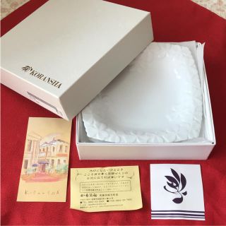 コウランシャ(香蘭社)の新品未使用！香蘭社  白磁クローバー♧ペアセット♪(食器)