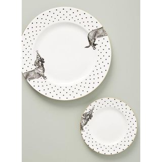 アンソロポロジー(Anthropologie)のアンソロポロジー 新品 プレート2枚 セット ダックスフンド(食器)