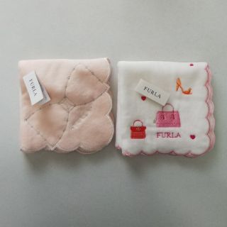 フルラ(Furla)のmari様専用フルラ、トッカ タオルハンカチ 4枚 新品 (ラ)(ハンカチ)