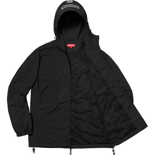 Supreme 2-tone zip up jacket 黒Mメンズ