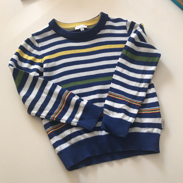 Paul Smith(ポールスミス)のポールスミス ボーダーセーター3歳用 キッズ/ベビー/マタニティのキッズ服男の子用(90cm~)(ニット)の商品写真