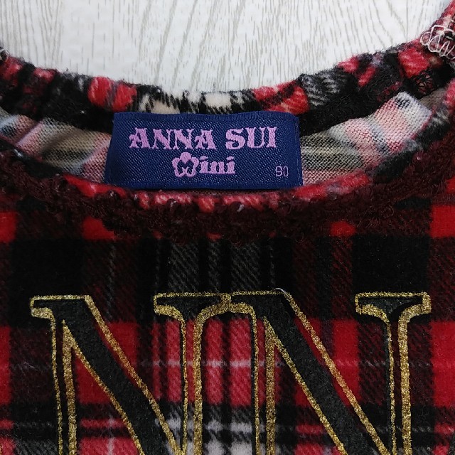 ANNA SUI mini(アナスイミニ)の♡アナスイミニ♡カットソー　ハッカ　ズッカ　バーバリー　トミー　ギャップ好き♡ キッズ/ベビー/マタニティのベビー服(~85cm)(シャツ/カットソー)の商品写真