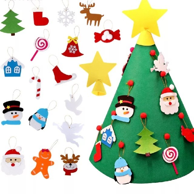 クリスマスツリー フェルト生地の通販 By まりーん S Shop ラクマ