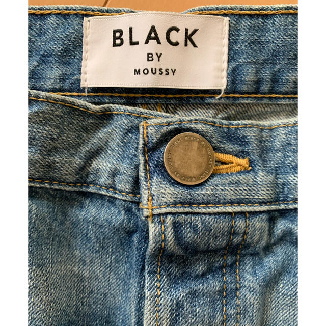 BLACK by moussy(ブラックバイマウジー)のBLACK by moussy   HUILA blue デニム レディースのパンツ(デニム/ジーンズ)の商品写真