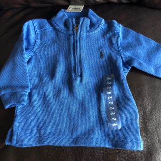 ポロラルフローレン(POLO RALPH LAUREN)の新品 ラルフローレン ベビー 6M トレーナー  70(シャツ/カットソー)