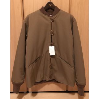 ヤエカ(YAECA)のleno&co  ショッパー付 LINING JACKET ウールボア ベージュ(ブルゾン)