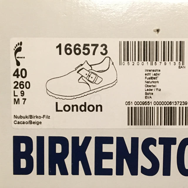 BIRKENSTOCK(ビルケンシュトック)のBIRKENSTOCK LONDON 新品未使用 メンズの靴/シューズ(サンダル)の商品写真
