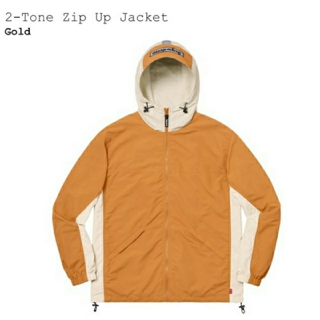 Supreme 2-Tone Zip Up Jaket Ｌ