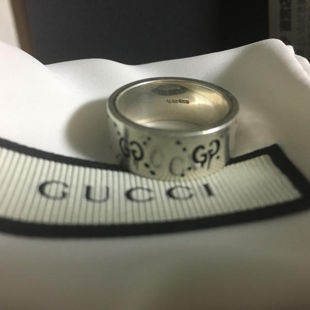 すがご Gucci - GUCCI ゴースト リング 17号の通販 by ryo｜グッチならラクマ アクセサリ