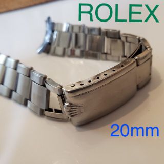 【希少】ROLEX　リベットブレスレット　金属ベルト