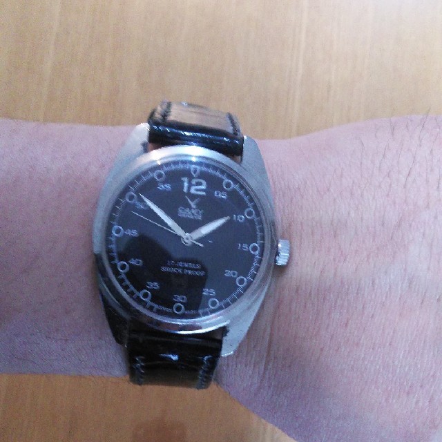 GLYCINE(グリシン)の美品 CAMY キャミー SWISS 機械式手巻き アンティーク ビンテージ  メンズの時計(腕時計(アナログ))の商品写真