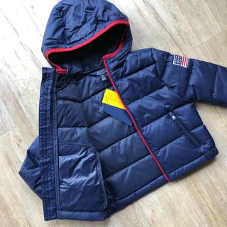 ラルフローレン(Ralph Lauren)の【Kids ☆95cm〜130cm】ダウンジャケット POLO 星条旗(コート)