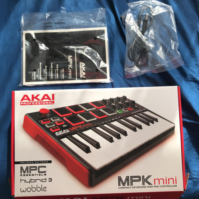 [美品]AKAI MPK mini mk2 楽器のDTM/DAW(MIDIコントローラー)の商品写真