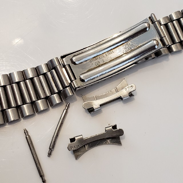 OMEGA(オメガ)のオメガ　ステンレスブレス　ベルト　1171 メンズの時計(金属ベルト)の商品写真