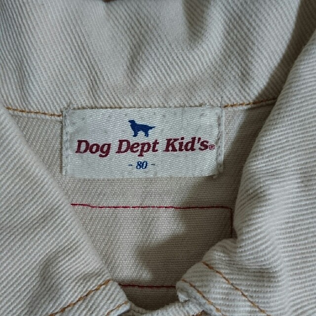 DOG DEPT(ドッグデプト)のDog Dept Kids ボタンジャケット キッズ/ベビー/マタニティのベビー服(~85cm)(ジャケット/コート)の商品写真