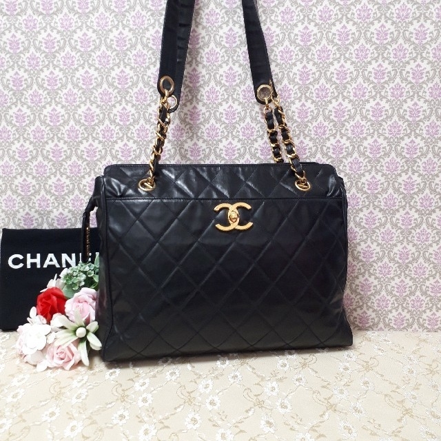 CHANEL　デカココ　マトラッセ　トート
バッグ　正規品　シャネル