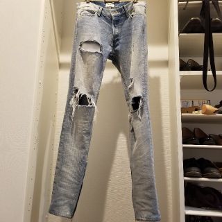 フィアオブゴッド(FEAR OF GOD)のmintcrew スキニーデニム ミントクルー fear of god mnml(デニム/ジーンズ)