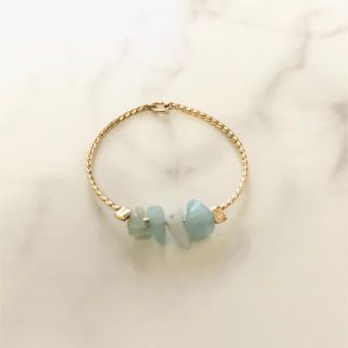 light blue chain ring(リング)