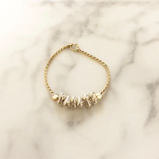 mamaちゃん様専用       silver×gold chain ring(リング)