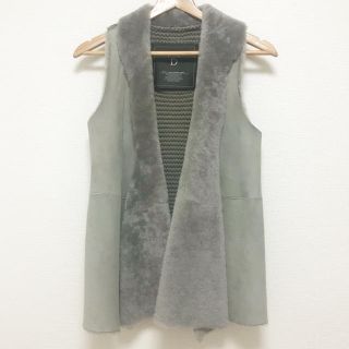 ダブルスタンダードクロージング(DOUBLE STANDARD CLOTHING)の送料込♡ほぼ新品美品♡ダブスタ♡ムートンベスト(ムートンコート)