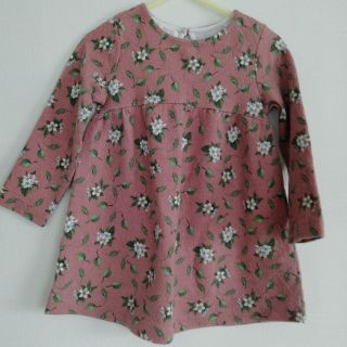 ザラキッズ(ZARA KIDS)のZARA　花柄ワンピース(ワンピース)