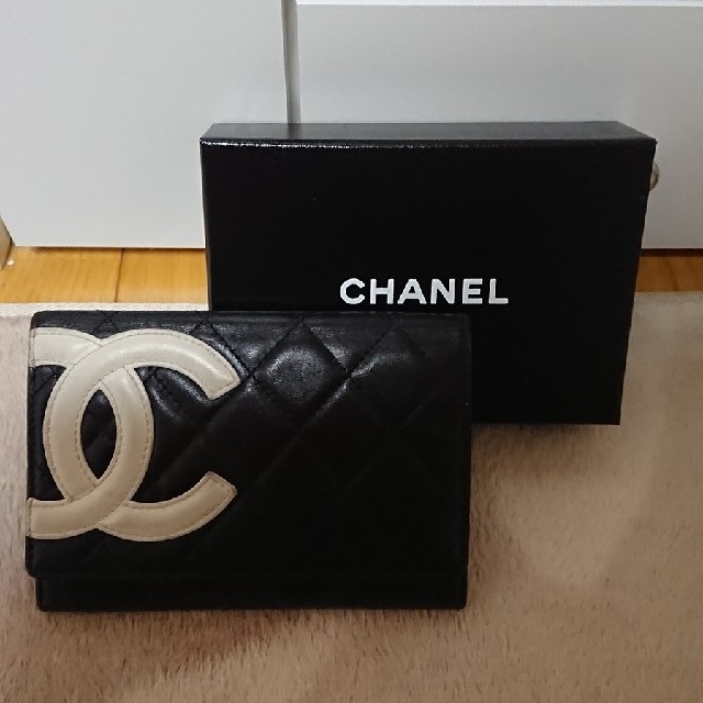 CHANEL(シャネル)の正規品     CHANEL  カンボンライン・長財布 レディースのファッション小物(財布)の商品写真