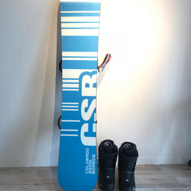 【初心者おすすめ 】FLORAL × CSB スノーボードセット 147cm