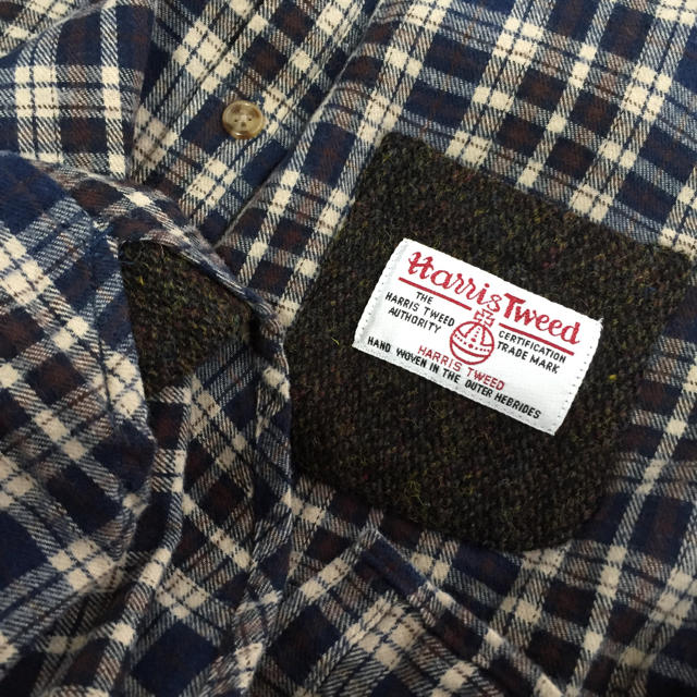 Harris Tweed(ハリスツイード)のSNOOPY様専用 ハリスツィード シャツ 9号 レディースのトップス(シャツ/ブラウス(長袖/七分))の商品写真