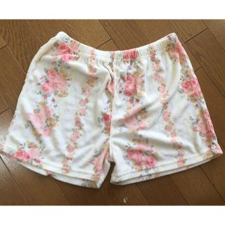 roomウェア 花柄ショートパンツ(ルームウェア)