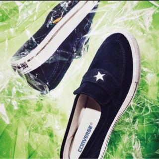 コンバース(CONVERSE)のワンスターローファーアディクト27cm(スニーカー)