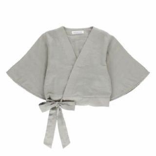 アリシアスタン(ALEXIA STAM)のKimono Sleeve Short Top/キモノスリーブショートトップ(シャツ/ブラウス(半袖/袖なし))