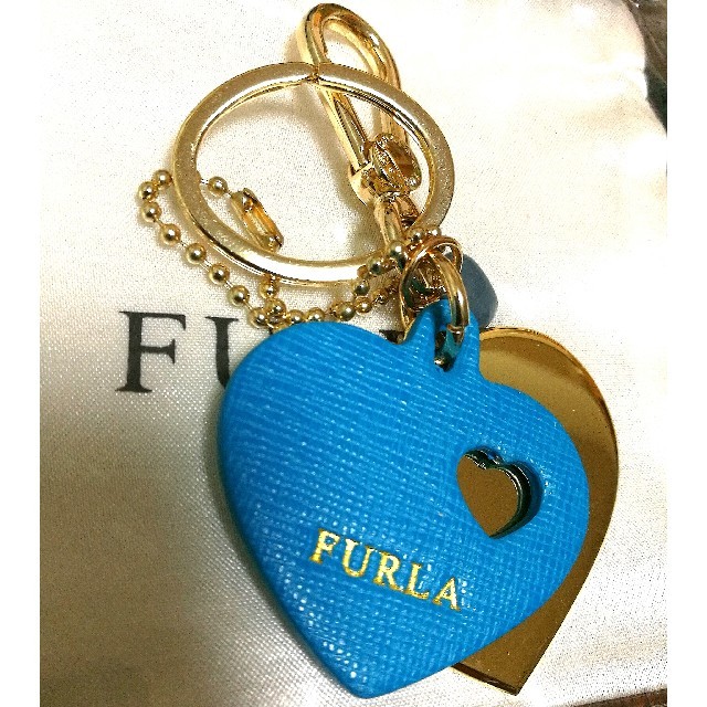Furla(フルラ)の新品未使用イタリア製、FURLAフルラ、ハートキーホルダー レディースのファッション小物(キーホルダー)の商品写真
