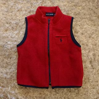 ラルフローレン(Ralph Lauren)のラルフローレンRALPH LAUREN フリースベスト 90cm(カーディガン)